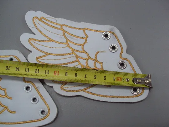 Аксесуар прикраса для кросівок взуття Крила украшение на кроссовки крылья белые №18536Л З аукціону