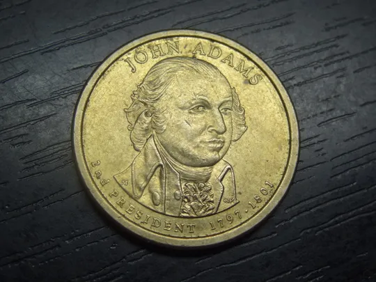 1 долар 2007 P США Джон Адамс Ціна