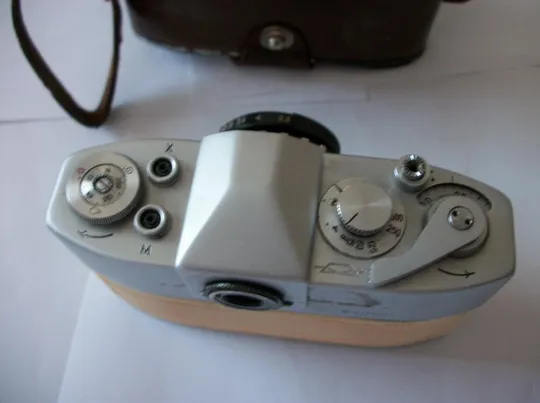 Фотоаппарат Нарцисс, НАРЦИСС . Объектив ВЕГА-М-1 , белый корпус.  Футляр Недорого