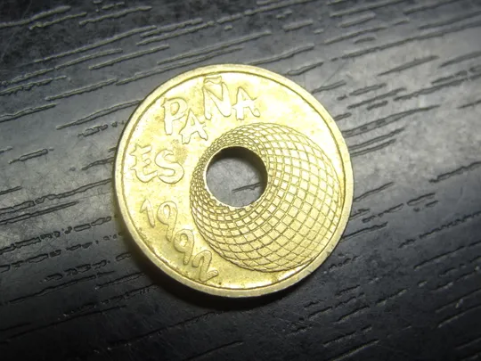 25 песет Іспанія 1992 Експо'92 Севілья (глобус) Ціна