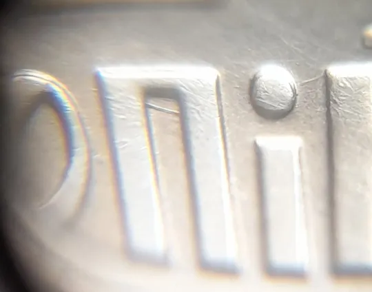 (5816) 10 копійок 2022 царапина штемпеля в "ПІЙ" слова "КОПІЙОК" на реверсі (10 копеек 2022 брак) Ціна