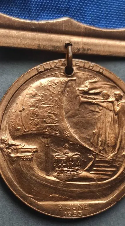 Купити Отличная! 1953 год старинная медаль коронации Елизаветы Второй Великобритания kb925