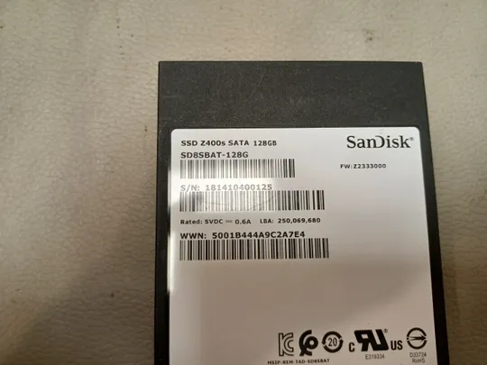 Купити 1056 SSD диск SANDISK Z400S 128GB 2.5" SATA НІМЕЧЧИНА