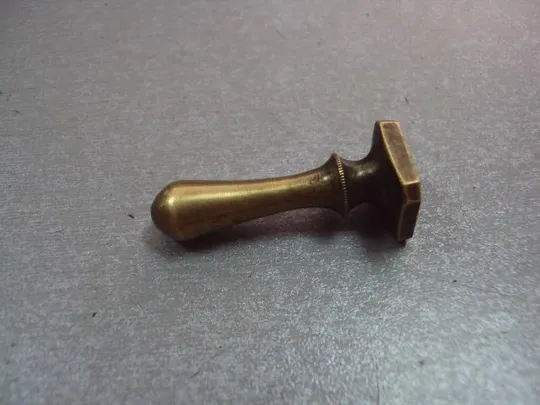 Печатка печать бронза аббревиатура в готическом стиле готика длина 4 см №11740 З аукціону