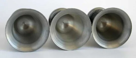 Олов&#039;яні винні келихи, 3 шт. по 200 мл, Німеччина З аукціону