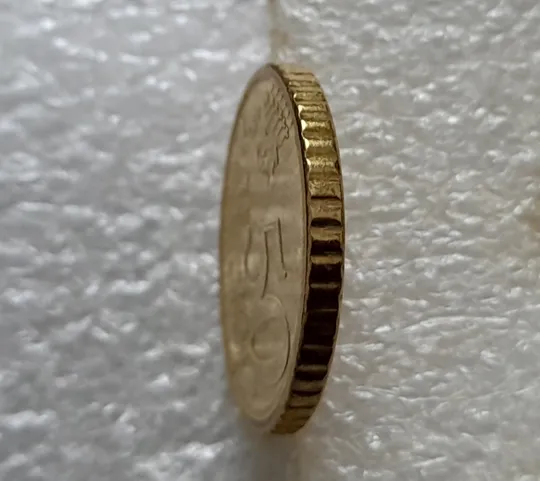 (5415) 50 євроцентів 2023 Італія (50 евроцентов 2023 Италия) З аукціону