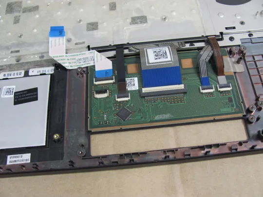 584-26 Кришка панель палмрест тачпад A151N4 AP1EF000400 клавіатура з підсвіткою робоча   для Dell  LATITUDE E5570 оригінал в Україні