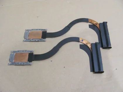 фото, номер1017-1 термотрубка охолодження  6043B0231411 6043B0231421 L62740-001 L14372-001 для HP EliteBook 745 840 G5 G6  ZBook 14u G6 оригінал