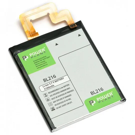 Аккумуляторная батарея PowerPlant Lenovo BL216 (K910) 3100mAh (DV00DV6301) Ціна