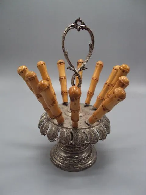 Подставка с ножами набор подставка и ножи Poron Stainless Steel 12 шт №1420 Ціна