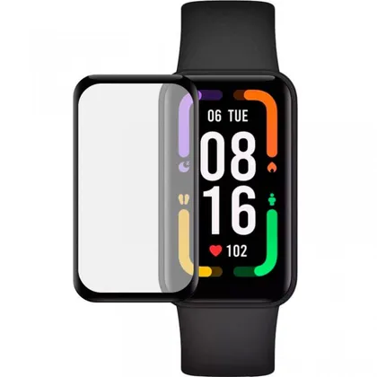 фото, Полимерная пленка 3D (full glue) (тех.пак) для Xiaomi Redmi Smart Band Pro