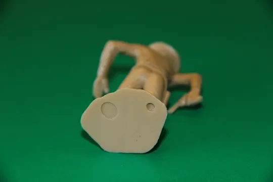 БОРОДАТИЙ КОВБОЙ ЩО ЙДЕ З РЕВОЛЬВЕРОМ MARX-Rubinstain 75-80мм BARAVELLI люкс З аукціону