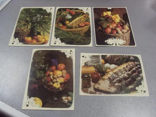 открытка братислава рождество лот 5 шт №867 Ціна