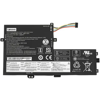 фото, Оригінальна батарея для ноутбука LENOVO L18C3PF6 (IdeaPad S340-14API, C340-14API) 11.1V 4610mAh 52.5Wh Black