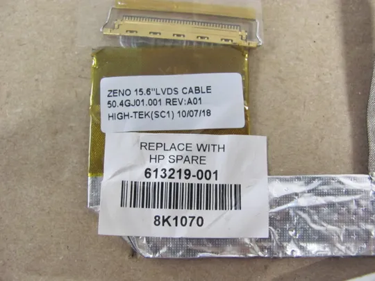 номер0320-26 шлейф матриці Шлейф матриці для ноутбука  Шлейф дисплея Шлейф підключення дисплея Шлейф екрана Laptop matrix cable  50.4GJ01.001 613219-001 для HP ProBook 4525s оригінал Інтернет-аукціон