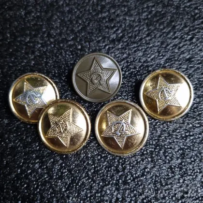 фото, Гудзики часів СРСР. (Мосштамп 81,73) 5шт.