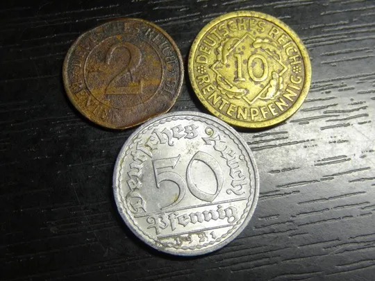 Монети Німеччини (Веймарська республіка) Ціна