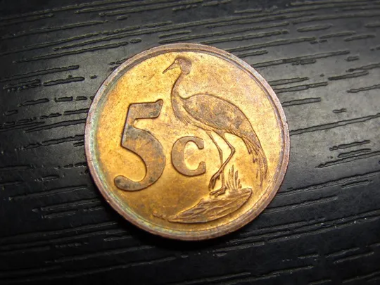 5 центів 2003 Південна Африка Ціна