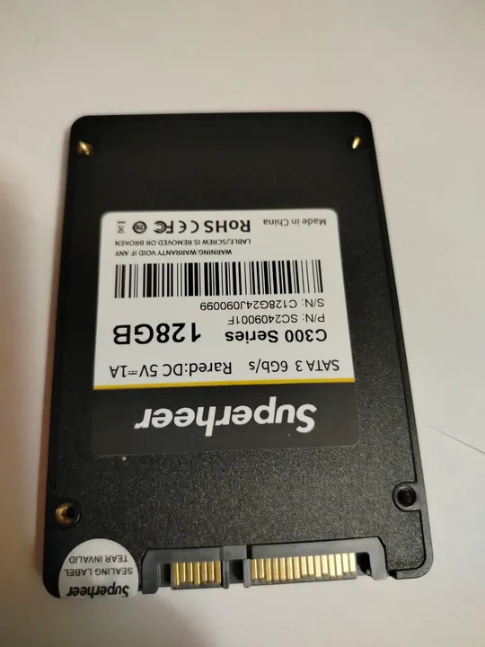 Твердотільний жорсткий диск Superheer C300 SSD 128 GB 2.5 SATAIII Де купити