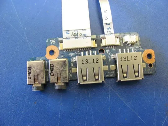 №54-13 Плата USB, AUDIO 6-71-W55S8-D02 для TERRA (CLEVO) MOBILE 1529H 1220327 оригінал Де купити