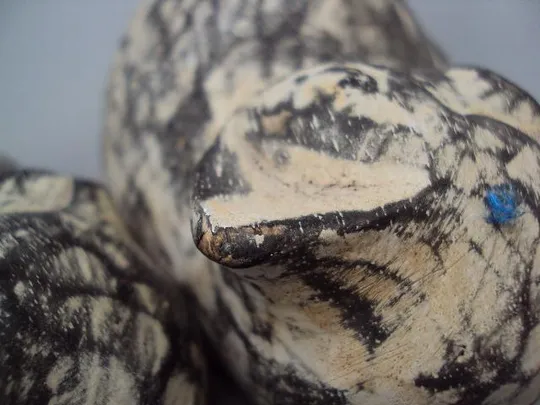 Фигура дерево статуэтка кот спящий котик котенок спит пума Европа размер 6 х 16,5 см лот 2 шт №11027 Продаж