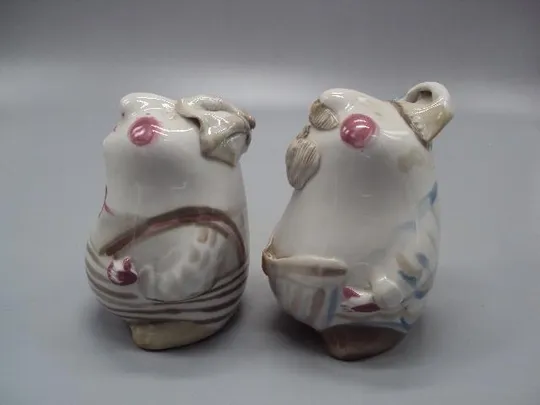 Фигура фарфор статуэка Полонное ЗХК авторские гномы поварята пара лот 2 шт высота 10,5 см №14475 Інтернет-аукціон