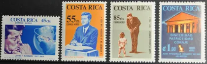 фото, Коста Рика Кеннеди Космос 1965