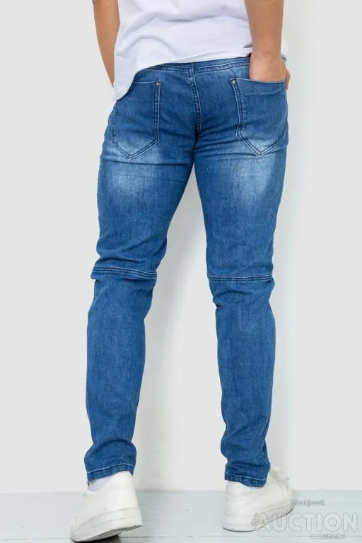 Джинсы мужские, цвет синий, 129R8330 Продаж