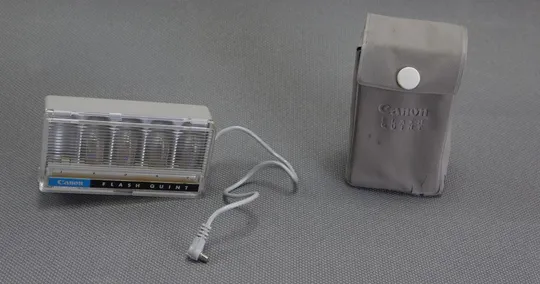 Раритетная ламповая вспышка Canon Flash Quint bulb holder Japan Вживане Ціна