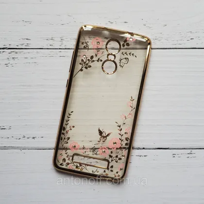 фото, Чохол Xiaomi Redmi Note 3 для телефона силіконовий Gold