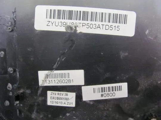 №117-16 Кришка панель палмрест та тачпад EAU86001060 для Hp Pavilion 15 оригінал Характеристики