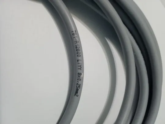 Роз'єм з кабелем M12 8P HARTING (21348400882050) 4m З аукціону