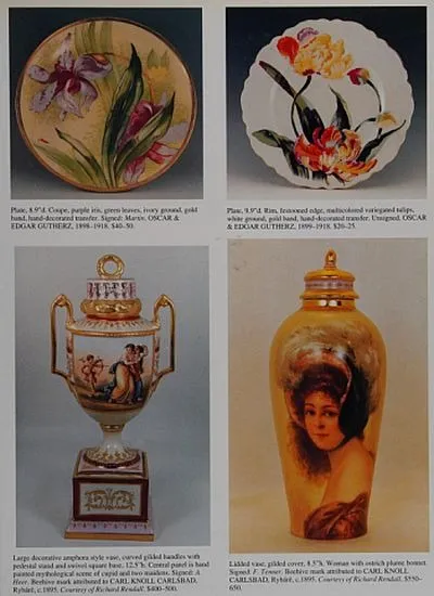 Богемский декорированный фарфор / Bohemian Decorated Porcelain - *.pdf Продаж