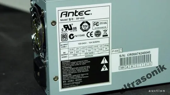 Серверный блок питания 600W ANTEC Neo Power RP-600 Вживане Продаж