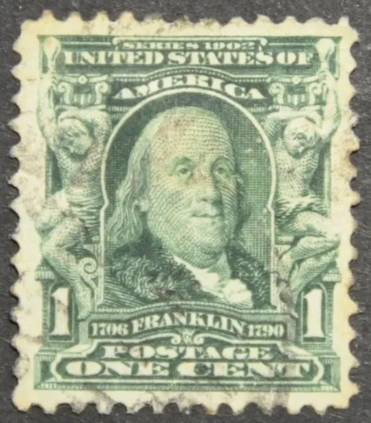 США Франклин 1c. 1902-1903 Sc.300 Ціна
