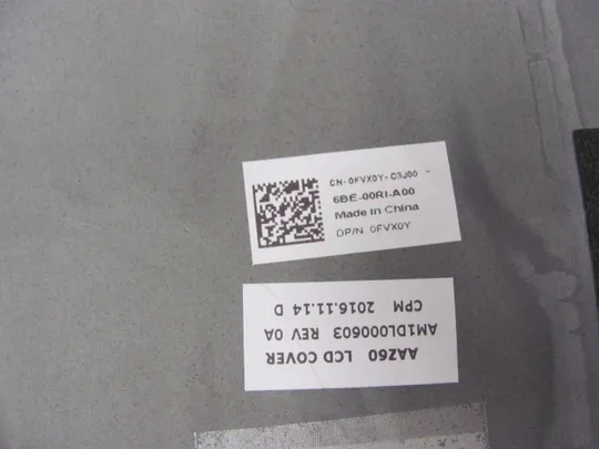 596-24  кришка матриці 0FVX0Y AM1DL000603 для Dell Latitude E7470 7470 оригінал На торгах