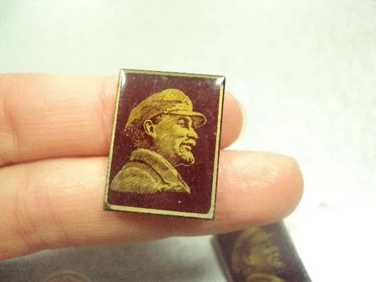 Купити знак ленин в кепке лот 4 шт №13126
