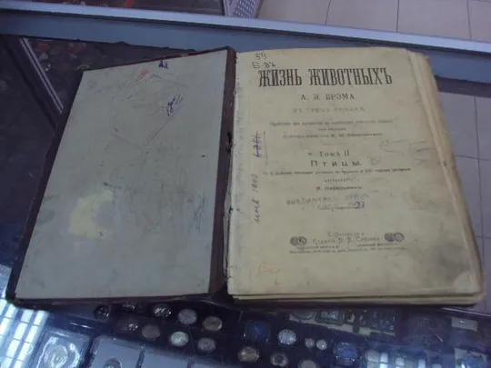 книга брэм жизнь животных т.2 птицы №19 Ціна