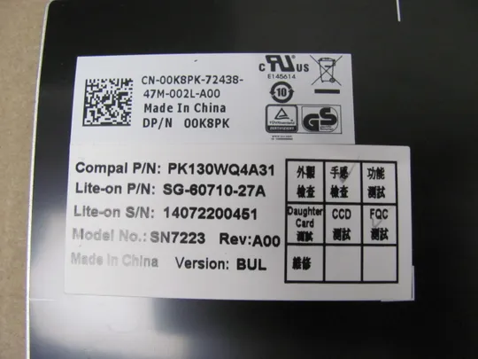 745-13  клавіатура робоча 00K8PK PK130WQ4A31 для Dell Latitude E5440 оригінал Де купити
