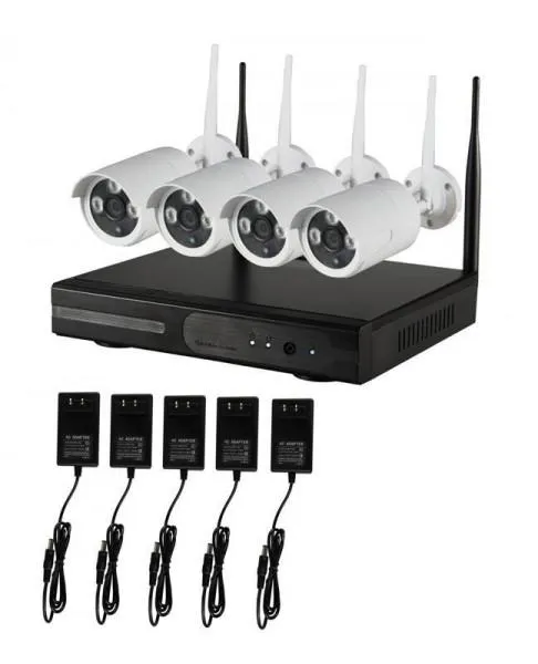 Комплект из 4 камер видеонаблюдения 4CHKITP2M EL-4CH 4CH WiFi IP 3mp Ціна