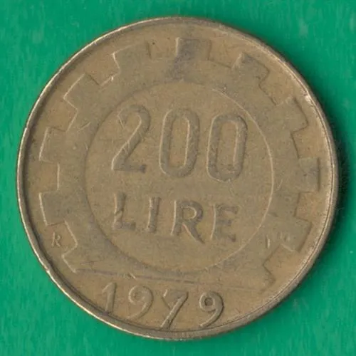 200 лір 1979 року Італія [КВ] Ціна