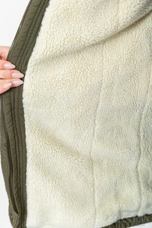 Парка женская зимняя, цвет хаки, 244R6911 Характеристики