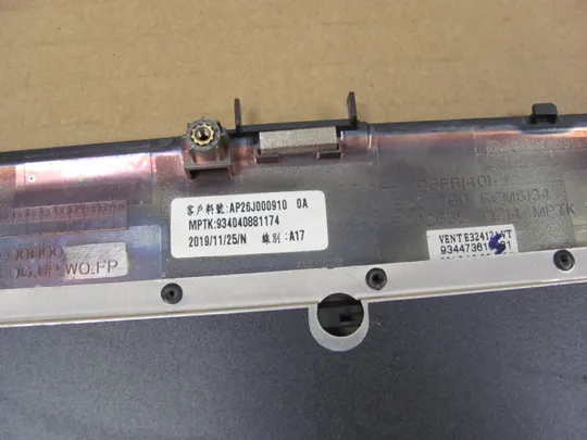 846-13  Кришка панель палмрест та тачпад 0RGCRD AP26J000910 для Dell Precision 7530 7540 M7540 оригінал Торговий майданчик