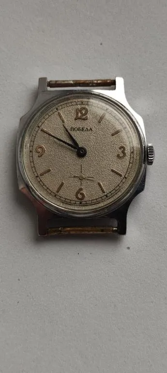 Часы Победа СССР 1980-х годов обслужены мастером, идут долго pt652 Продаж