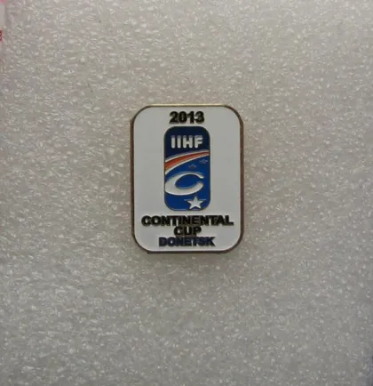фото, значок хоккей  Континентальный кубок 2013 финал - участник ХК Донбасс
