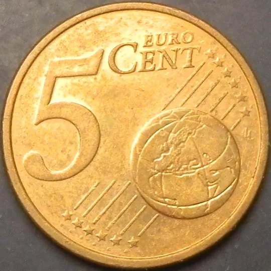 Купити 5 євроцентів 2002 D Німеччина