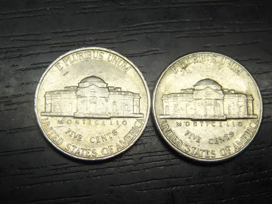 Купити 5 центів 1996 США (два різновиди)