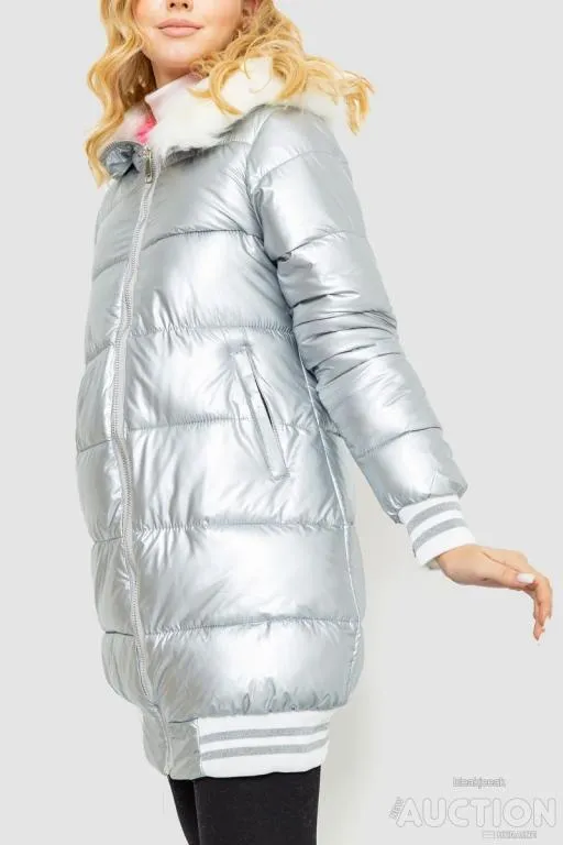 Куртка женская, цвет серебристый, 235R8838 З аукціону