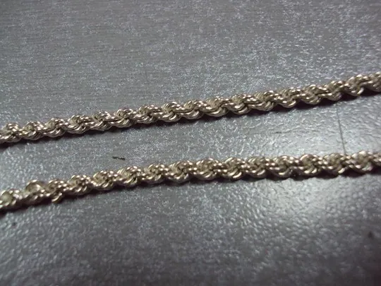 Купити Браслет плетение двойное ролло гарибальди серебро 925 проба украина вес 4,33 г длина 16,5 см №10570