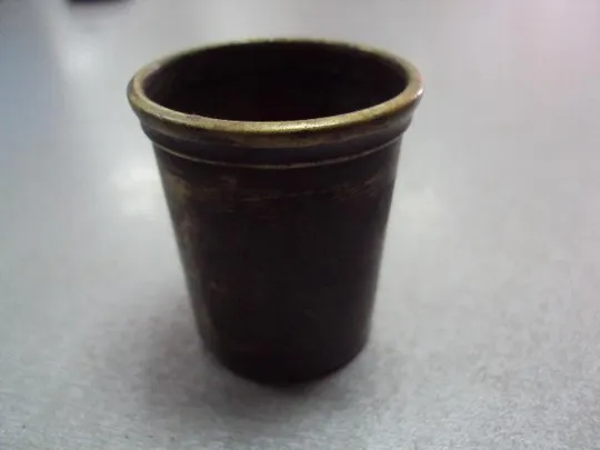 Рюмка стопка Варшава norblin and co galw warszawa латунь 4,5 см №10547 Ціна